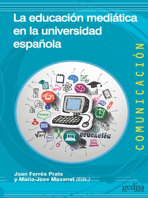cover image of La educación mediática en la universidad española